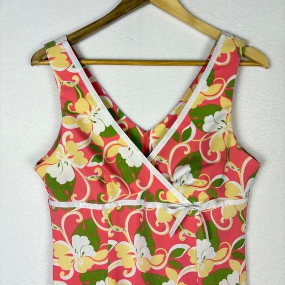 City Triangles Vintage Y2K Pink Floral Babydoll Dress - Picture 5 of 7